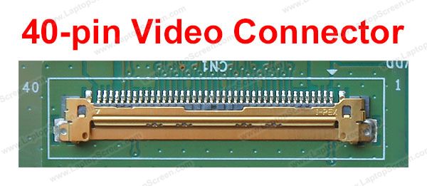 Pantalla 14.0 40 pines normal conector lado izquierdo N140B6-L02 Rev C1