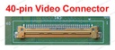 Pantalla 14.0 40 pines normal conector lado izquierdo N140B6-L02 Rev C1