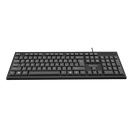 Teclado Usb estandad Meetion K100 negro en español 