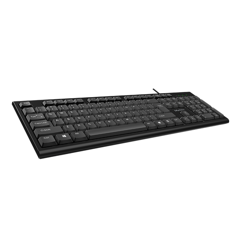 Teclado Usb estandad Meetion K100 negro en español 