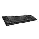 Teclado Usb estandad Meetion K100 negro en español 