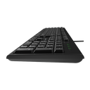 Teclado Usb estandad Meetion K100 negro en español 