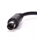 Cable de recambio para cargador de laptop Dell y Hp punta gruesa