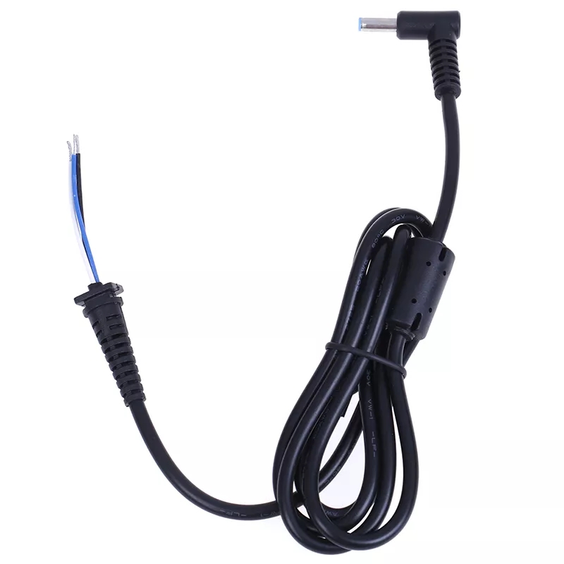 Cable de recambio para cargador de laptop Hp punta celeste