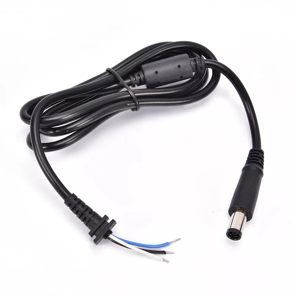 Cable de recambio para cargador de laptop Dell y Hp punta gruesa