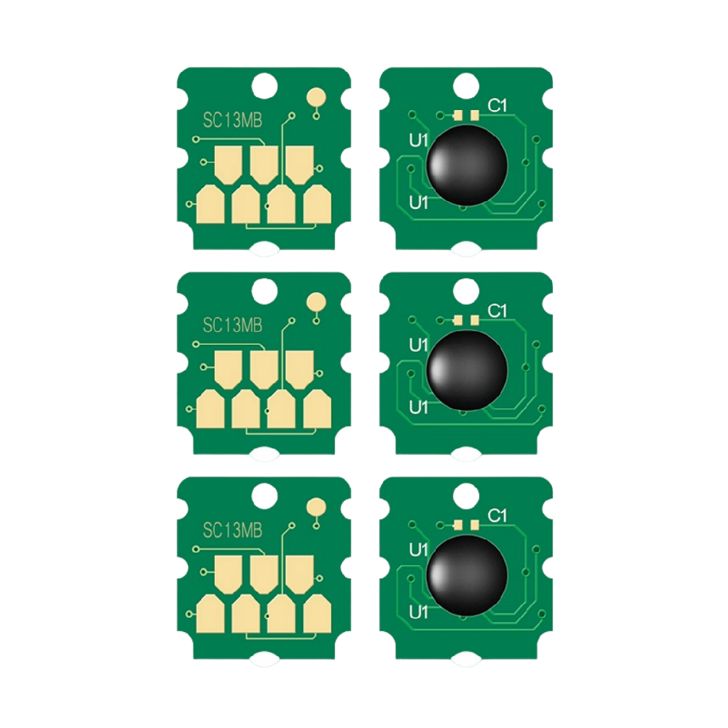 Pack 6 Chip para caja de mantenimiento Epson F570 F571 T3170 T3170M T3170X S2100