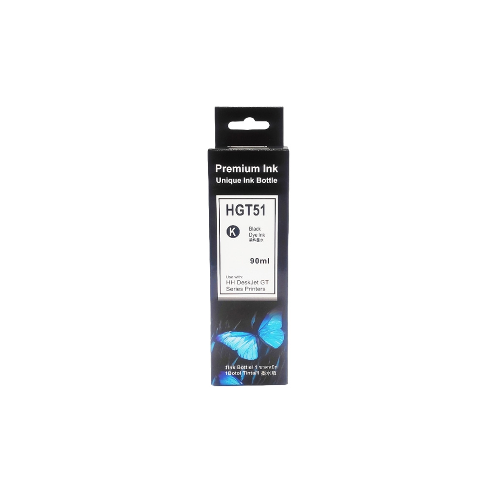 Tinta Generica Hp Serie Gt Negro 90ml