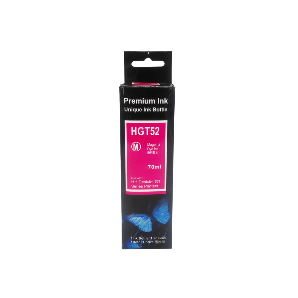 Tinta Generica Hp Serie Gt Magenta 70ml