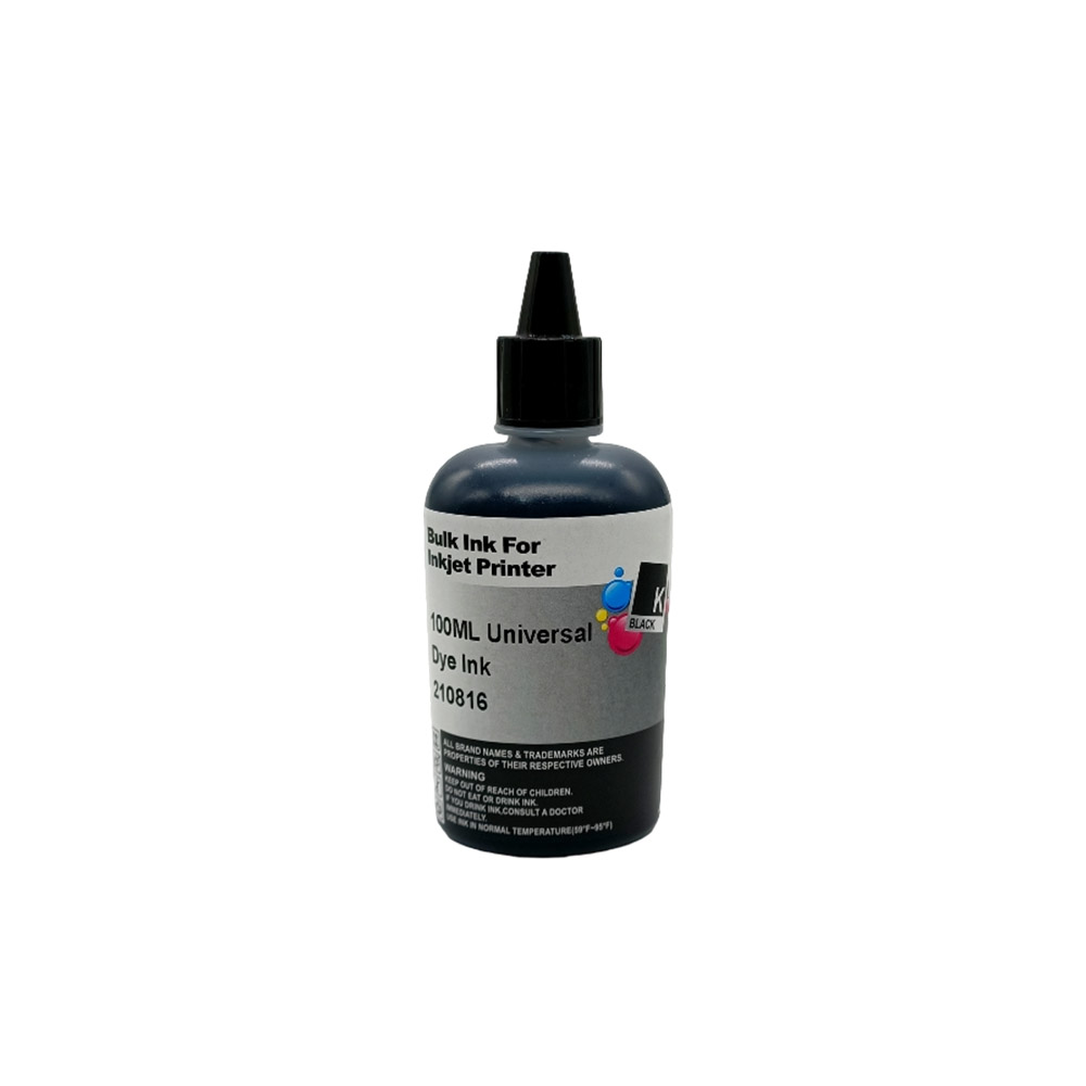 Tinta Generica Universal Dye Negro 100ml