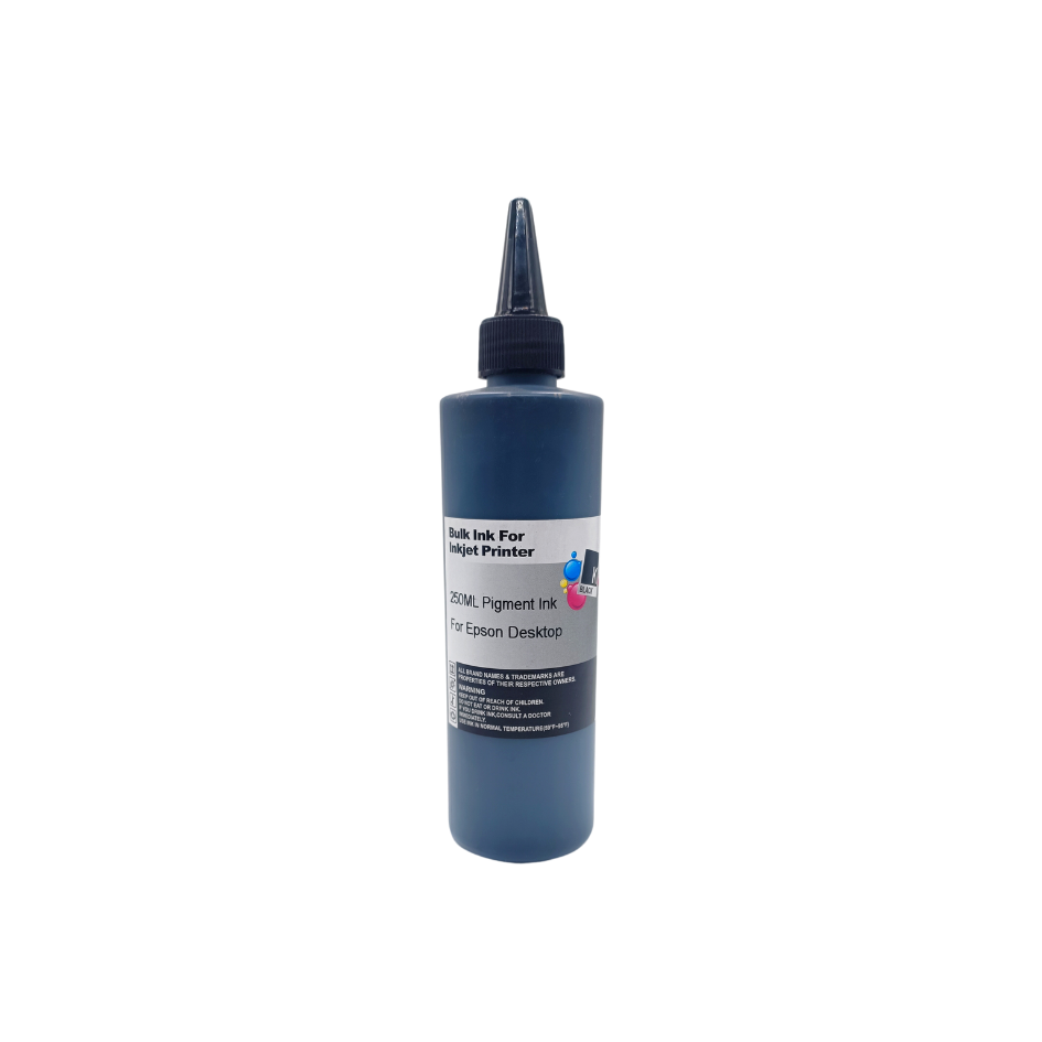 Tinta Generica Pigmentada Epson Negro 250ml