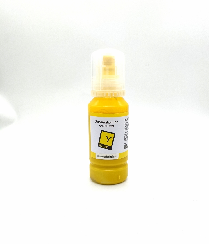 Tinta Generica Sublimacion Epson Amarillo Fluorecente 100ml