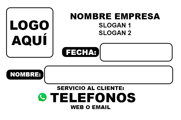 Impresión de etiquetas 60mm x 40mm
