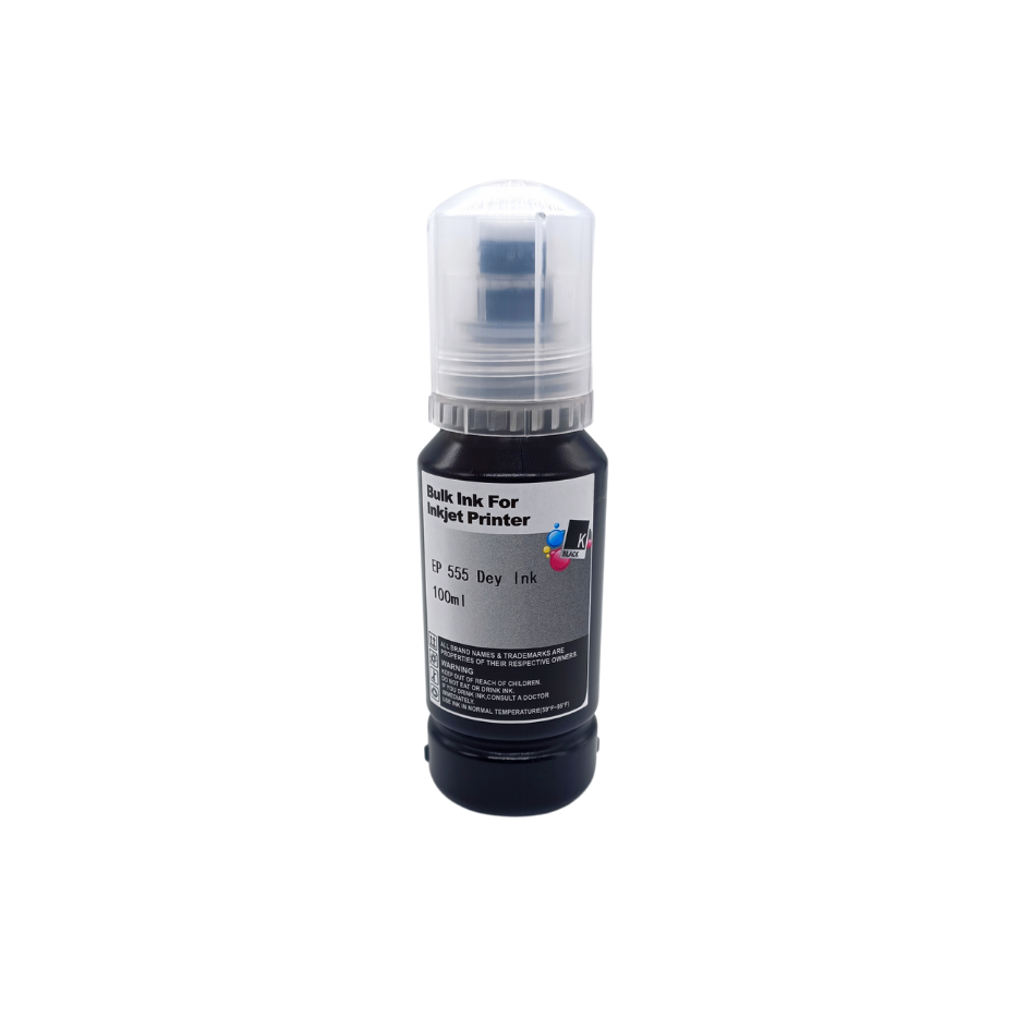 Tinta generica Dye Negro, codigo E-555 de 100ml sin caja