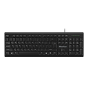 Teclado Usb estandad Meetion K100 negro en español 