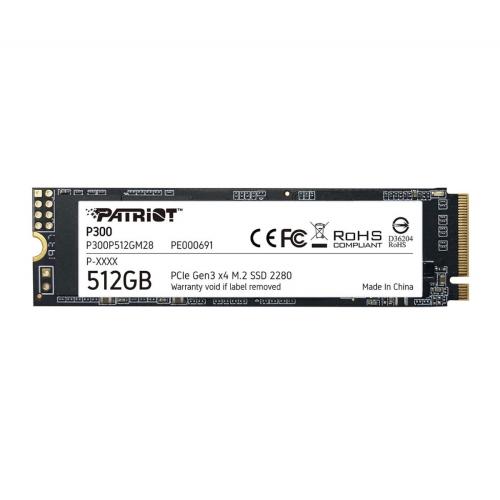 Unidad M2 NVME 512GB Patriot P300 