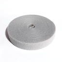 Rollo Velcro 1.5cm x 5mts color gris