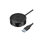 Adaptador Mindpure Hub Usb 3.0, 4 puertos US019, LX10436